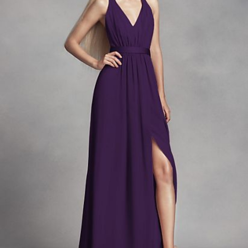 Vera Wang WHITE | Bridesmaids dress, Wine/burgundy colour
